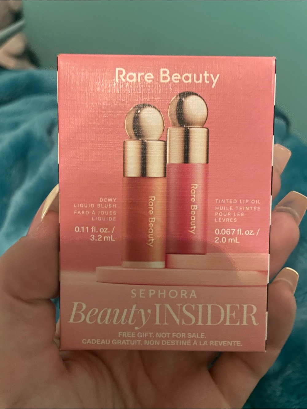 Rare Beauty Mini Blush & Lip Oil Set